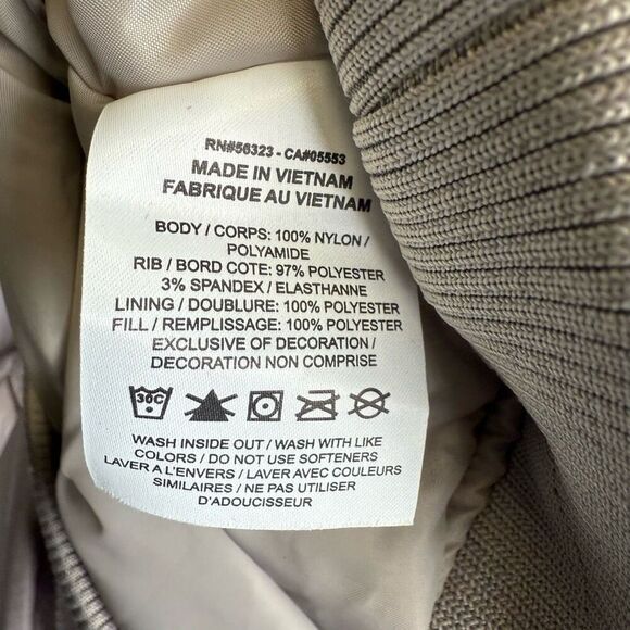 Nike Air Therma-Fit Women’s Bomber Jacket Size XL extra Large Gray DD4640-033 NW - Picture 8 of 11